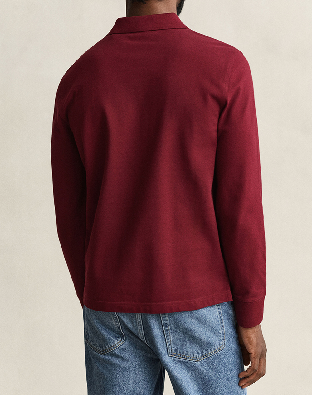 GANT БЛУЗА С ДЪЛГИ РЪКАВИ REG SHIELD LS PIQUE RUGGER