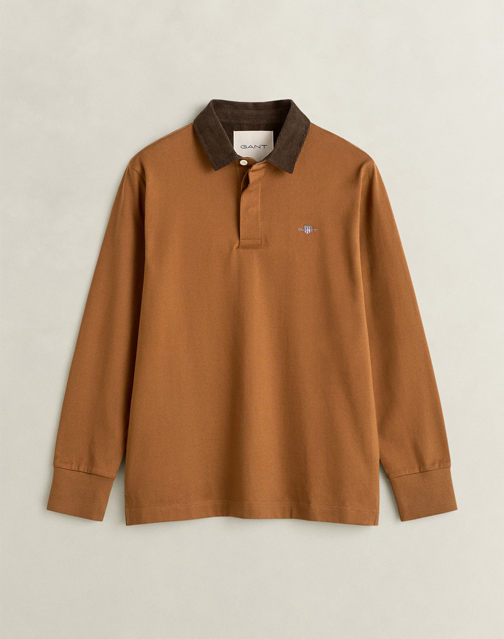 GANT БЛУЗА С ДЪЛЪГ РЪКАВ CORD COLLAR RUGGER