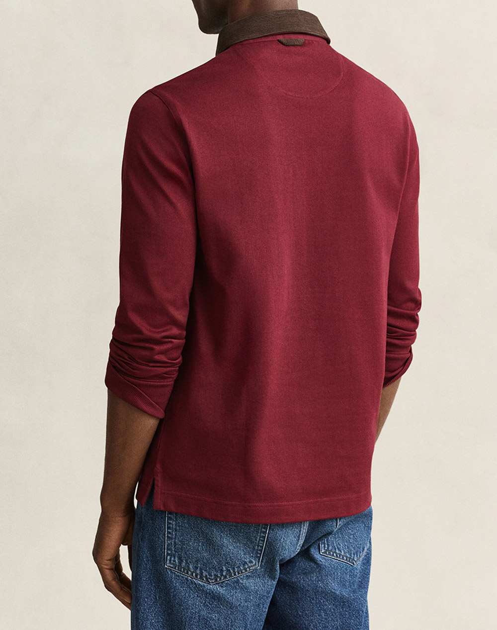 GANT БЛУЗА С ДЪЛЪГ РЪКАВ CORD COLLAR RUGGER