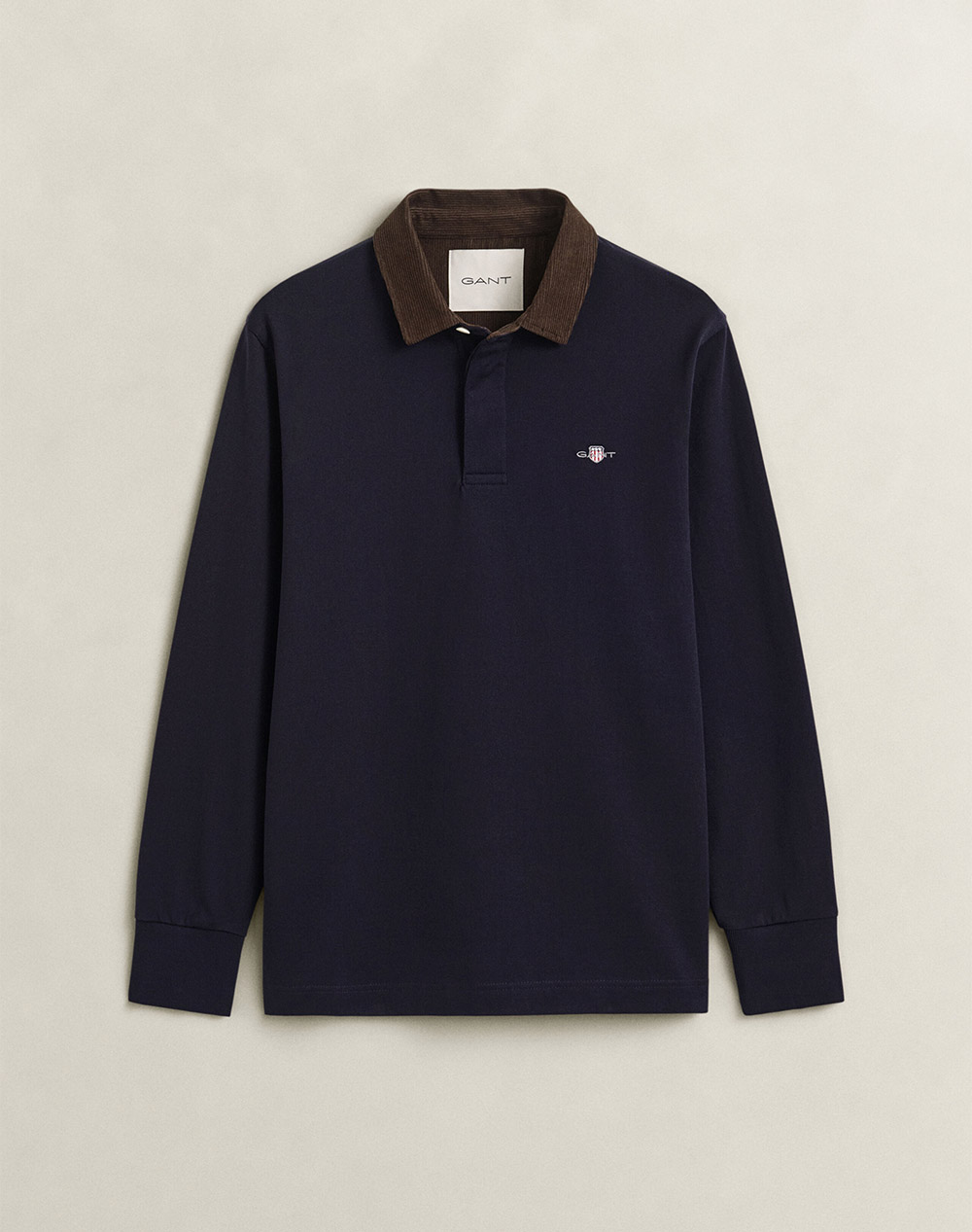 GANT БЛУЗА С ДЪЛЪГ РЪКАВ CORD COLLAR RUGGER