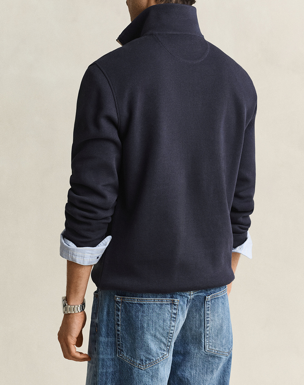 GANT СУИЧЪР С ДЪЛГИ РЪКАВИ SACKER RIB HALF ZIP