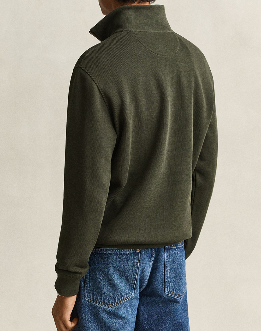 GANT СУИЧЪР С ДЪЛГИ РЪКАВИ SACKER RIB HALF ZIP