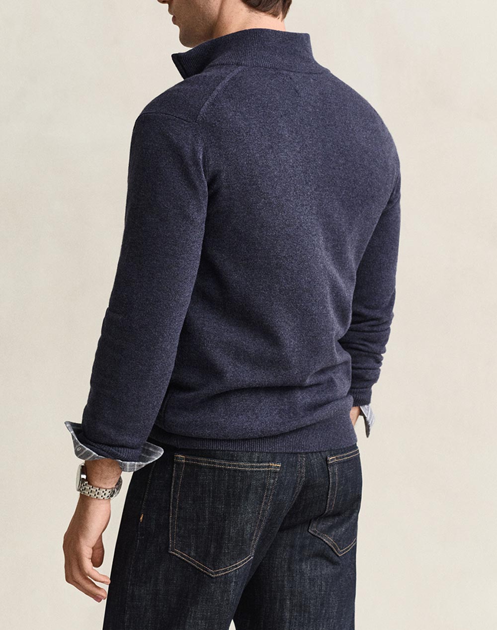 GANT ПЛЕТЕНА ЖИЛЕТКА SUPERFINE LAMBSWOOL ZIP CARDIGAN