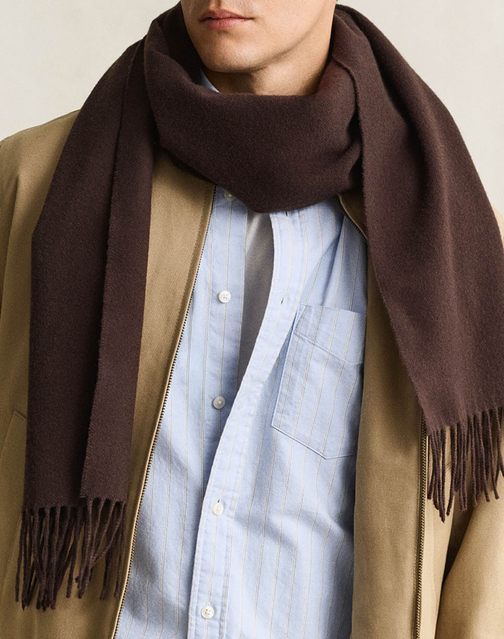 GANT ШАЛ UNISEX. WOOL SCARF