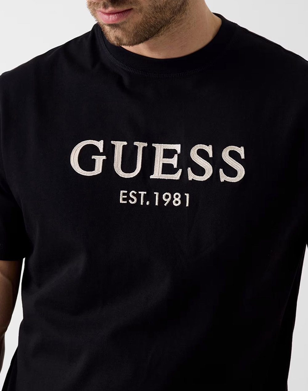 GUESS CN SS GUESS LOGO EMBROIDERY TE МЪЖКА БЛУЗА