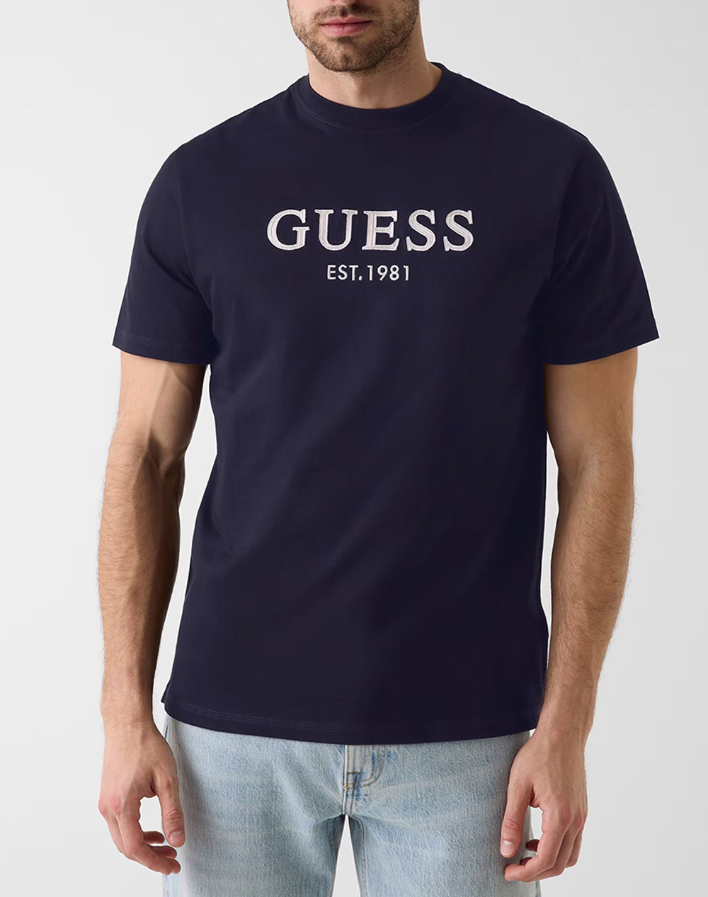 GUESS CN SS GUESS LOGO EMBROIDERY TE МЪЖКА БЛУЗА
