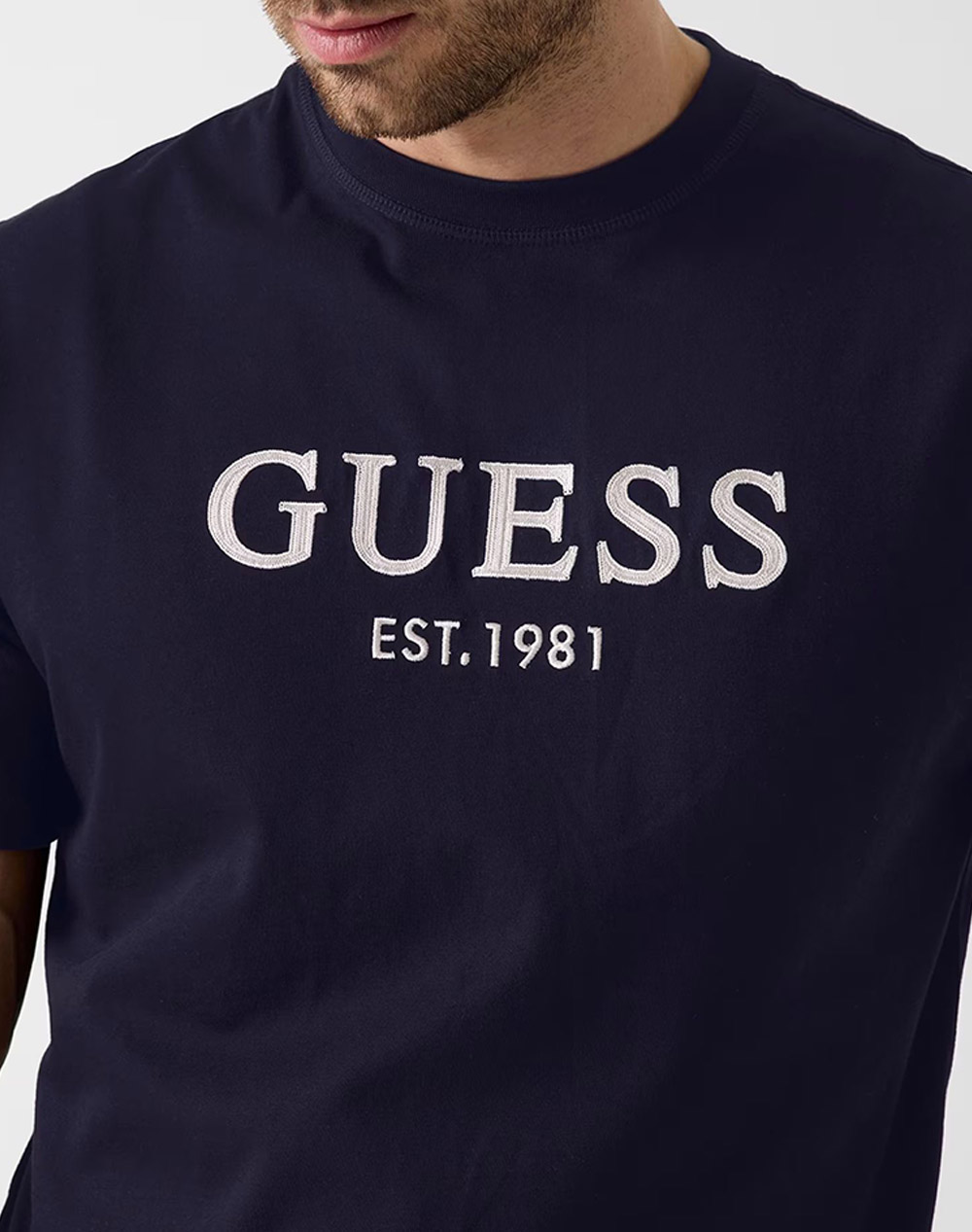 GUESS CN SS GUESS LOGO EMBROIDERY TE МЪЖКА БЛУЗА