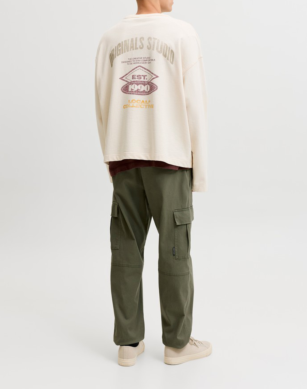 JACK&JONES JPSTKANE DYLAN CUFFED CARGO