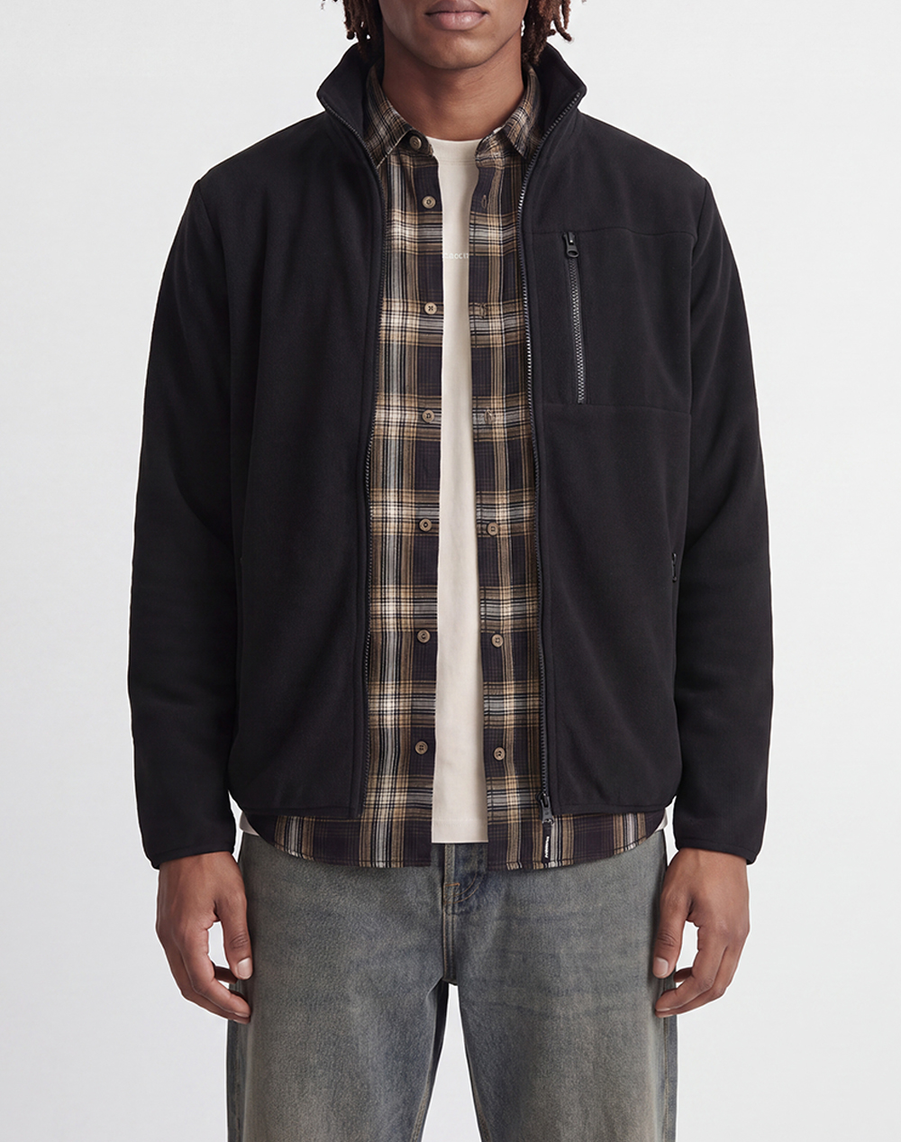 JACK&JONES JJLUPO FLEECE JACKET