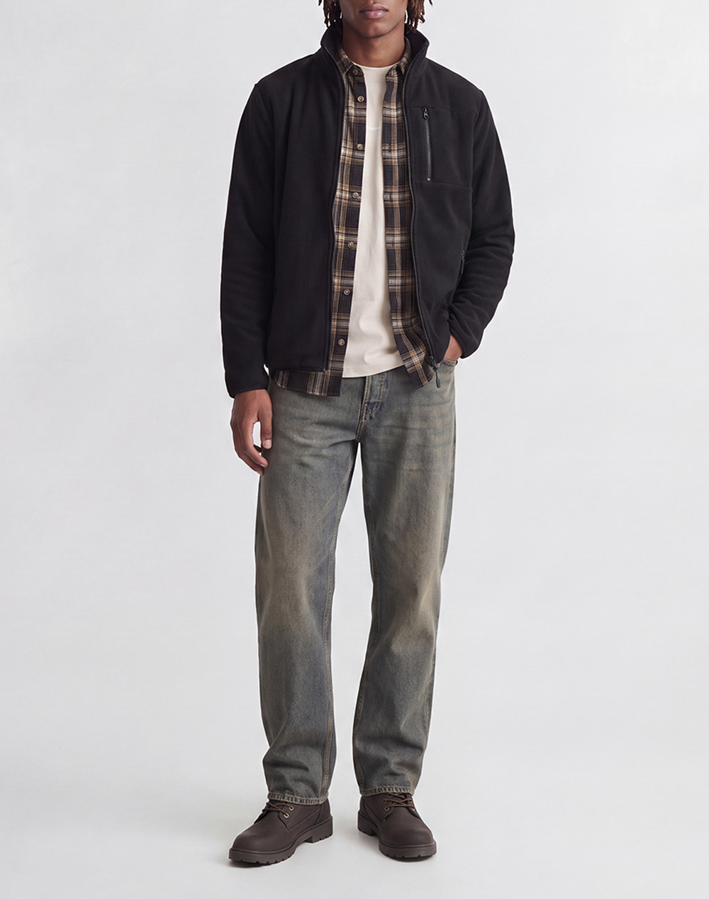 JACK&JONES JJLUPO FLEECE JACKET