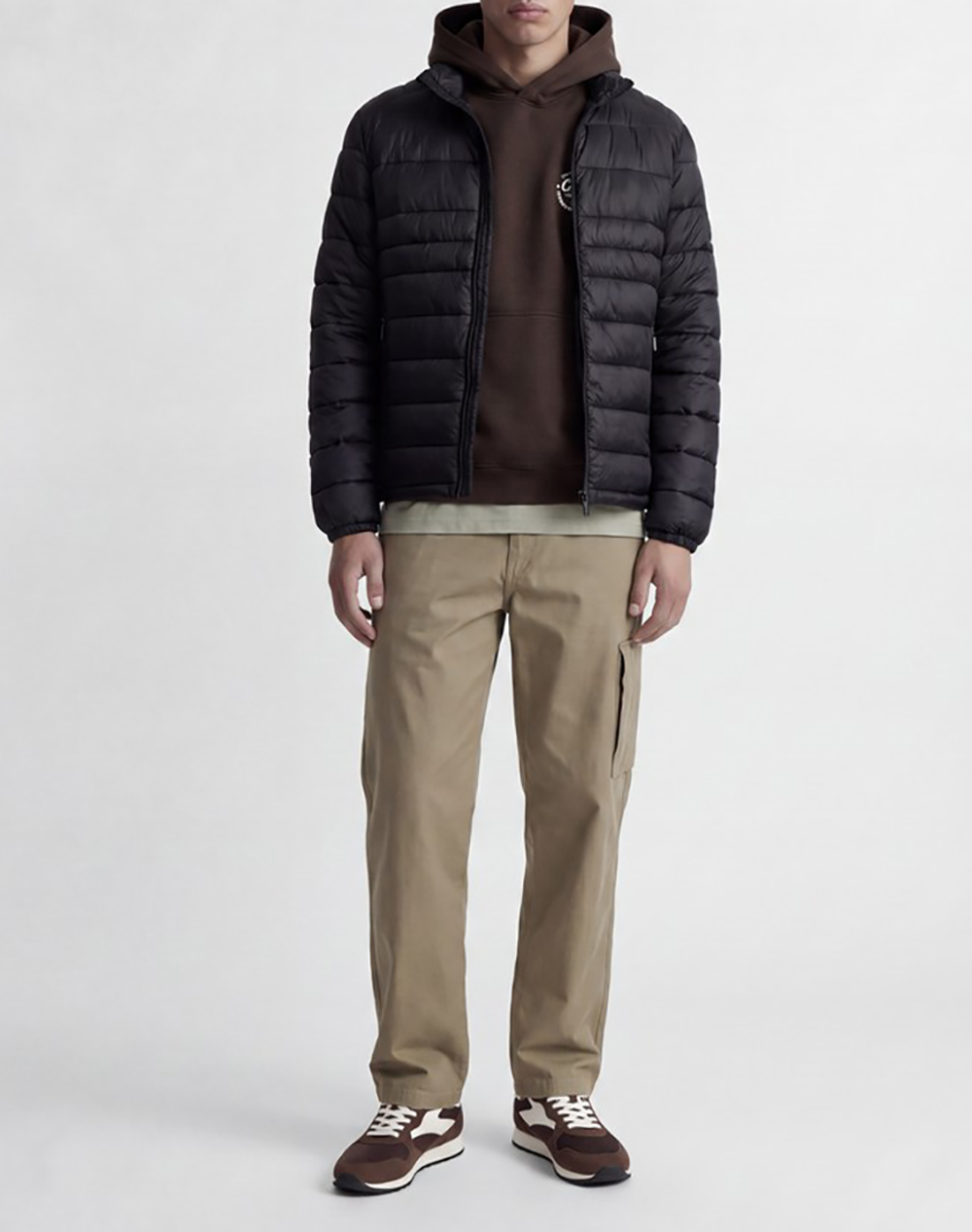 JACK&JONES JJEKINGSLEY LIGHT PUFFER COLLAR NOOS