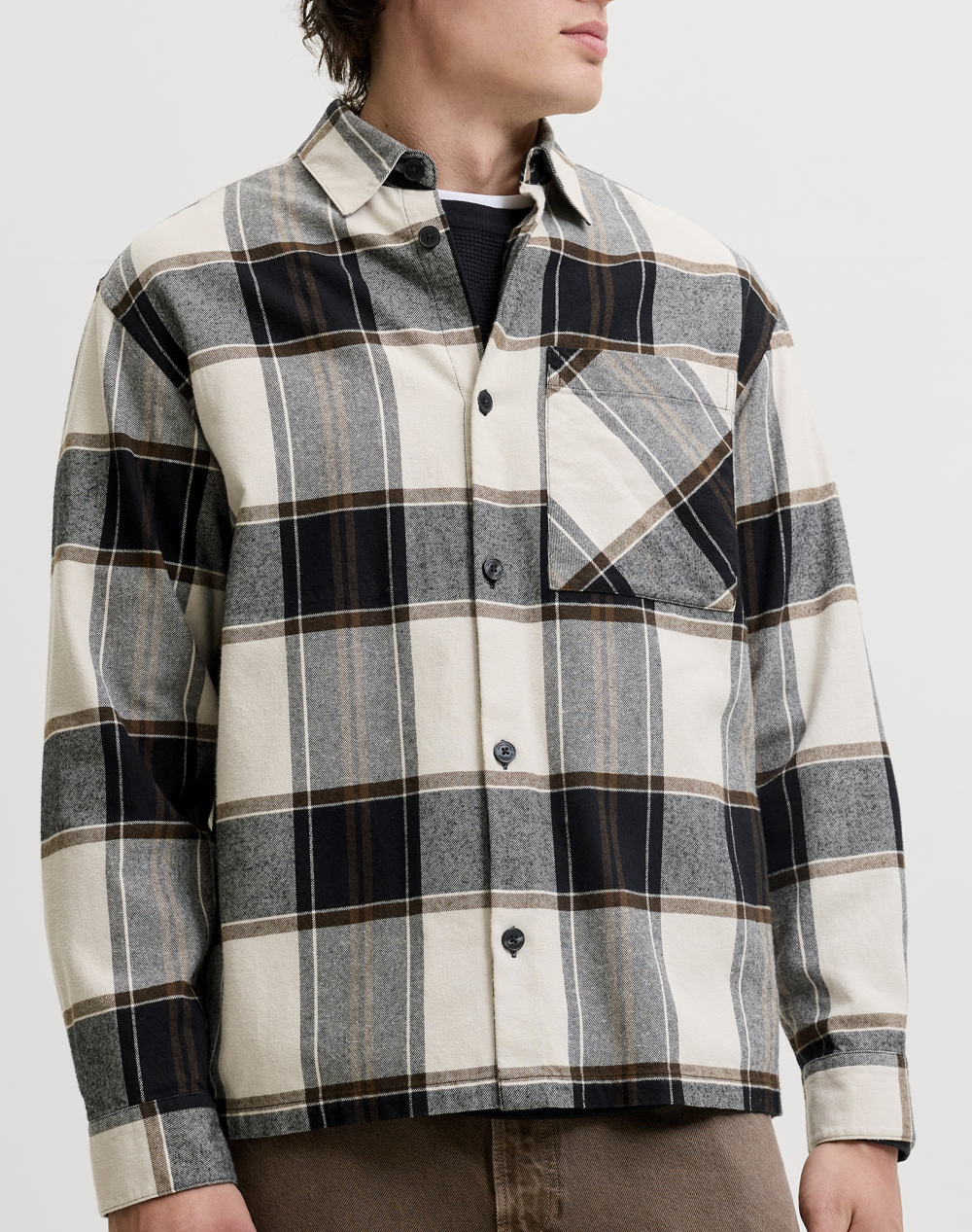 JACK&JONES JJEJACKSON OVERSHIRT LS SN