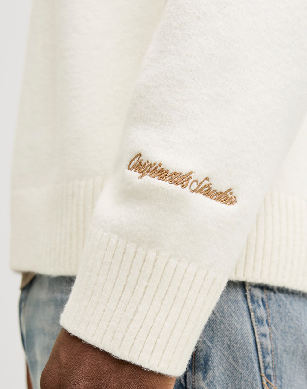 JACK&JONES JORNORREBRO KNIT HALF ZIP SN