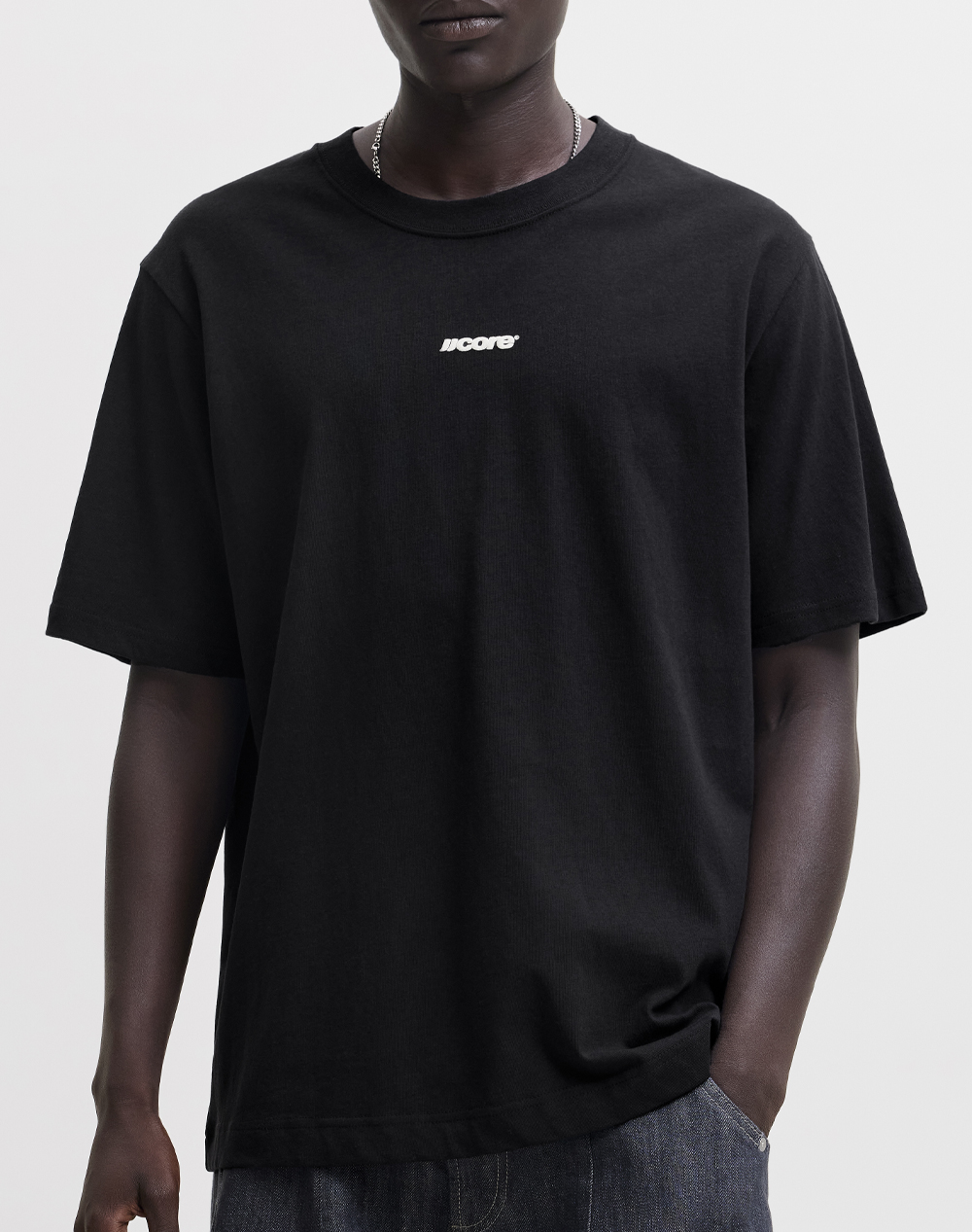 JACK&JONES JCOCLUB BACK SCRIPT TEE SS CREW NECK SN