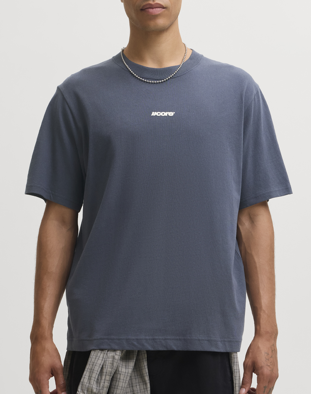 JACK&JONES JCOCLUB BACK SCRIPT TEE SS CREW NECK SN