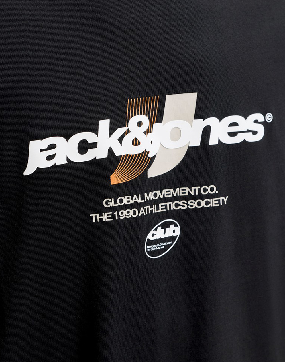 JACK&JONES JCOCLUB GRAPHIC FRONT PRINT TEE SS CN