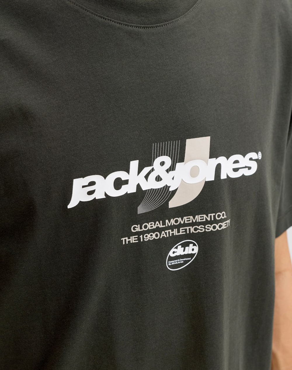 JACK&JONES JCOCLUB GRAPHIC FRONT PRINT TEE SS CN