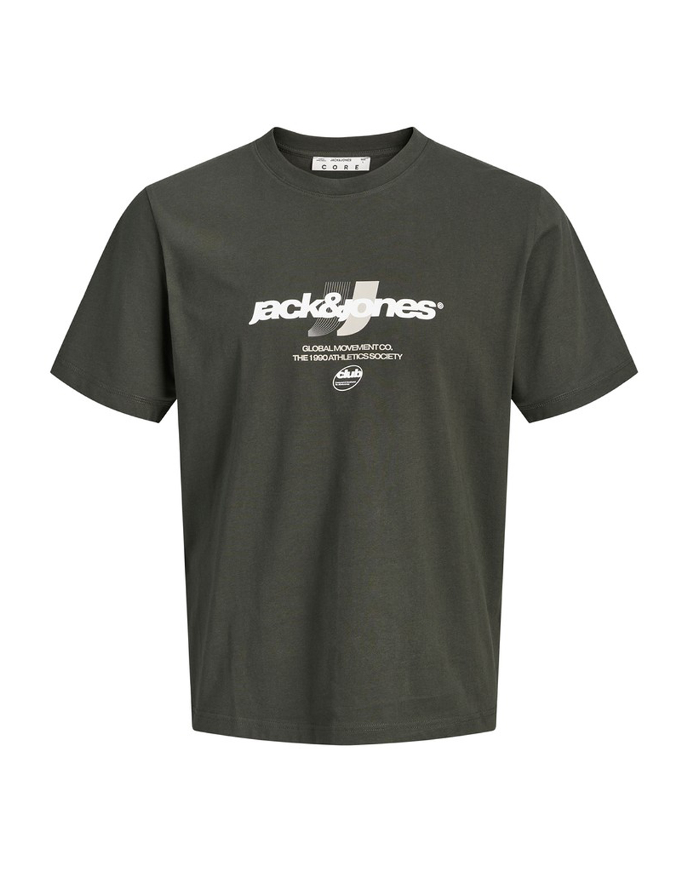 JACK&JONES JCOCLUB GRAPHIC FRONT PRINT TEE SS CN