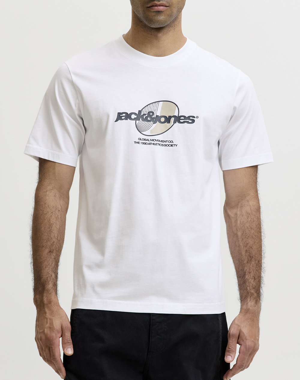 JACK&JONES JCOCLUB GRAPHIC FRONT PRINT TEE SS CN