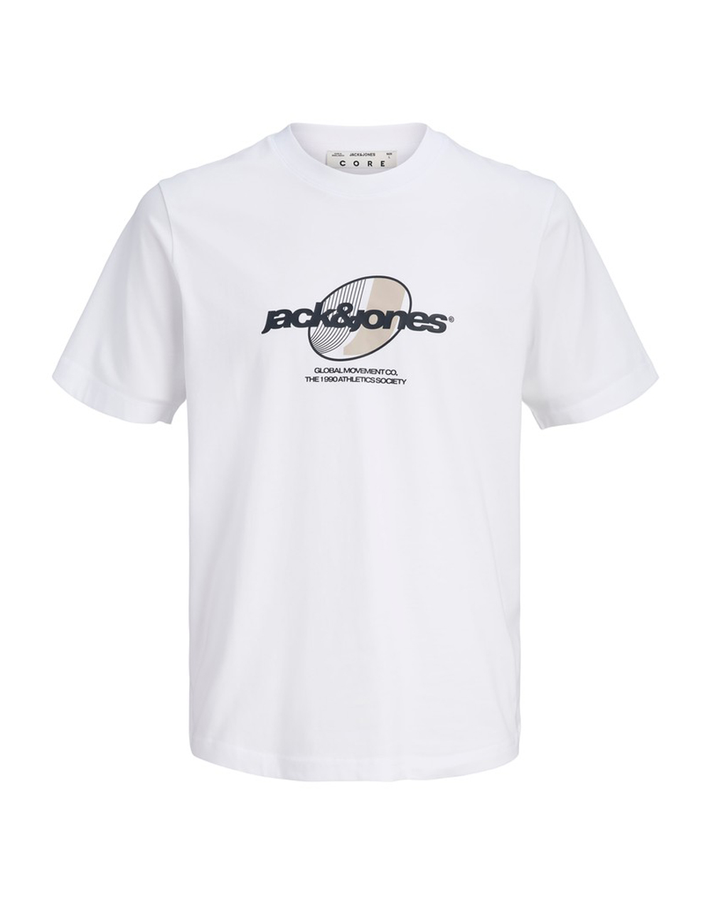 JACK&JONES JCOCLUB GRAPHIC FRONT PRINT TEE SS CN