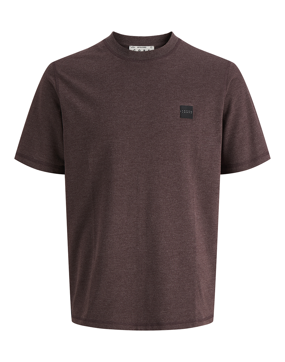 JACK&JONES JCOFUSION BRANDING MELANGE TEE SS CN