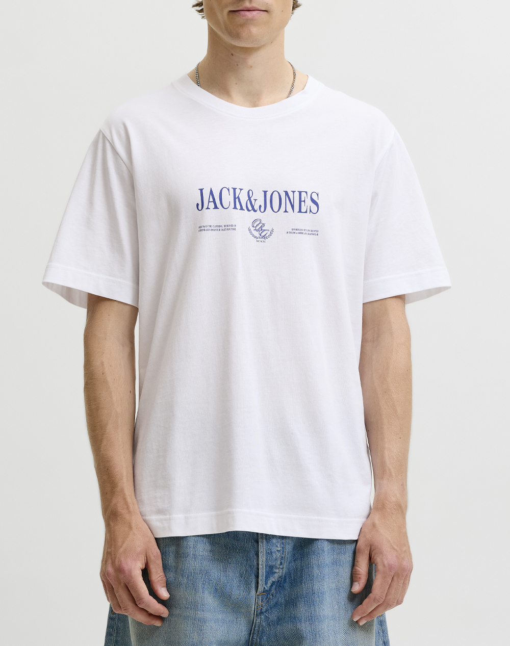 JACK&JONES JORFREDERIKSBERG BRANDING TEE SS CN FST