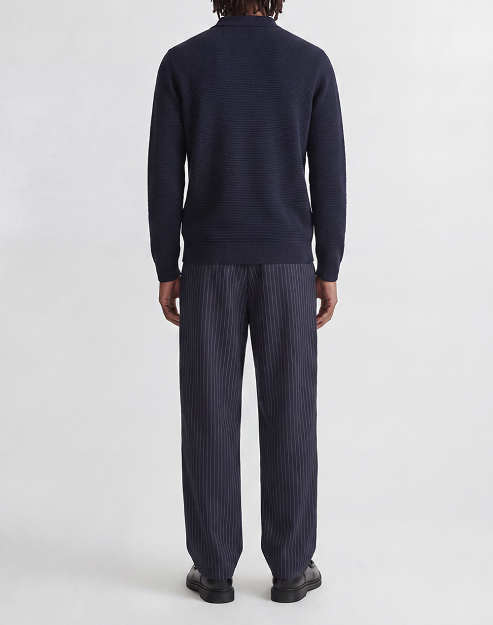 JACK&JONES JPRBLURILEY KNIT POLO LS