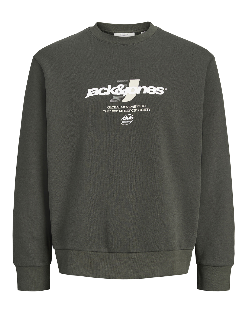 JACK&JONES JCOCLUB BRANDING SWEAT CREW NECK