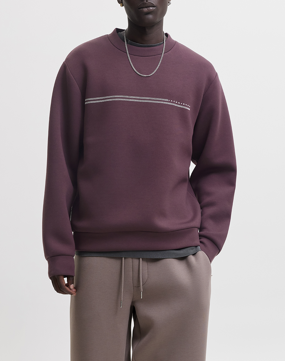 JACK&JONES JCOFUSION SCUBA SWEAT CREW NECK SN