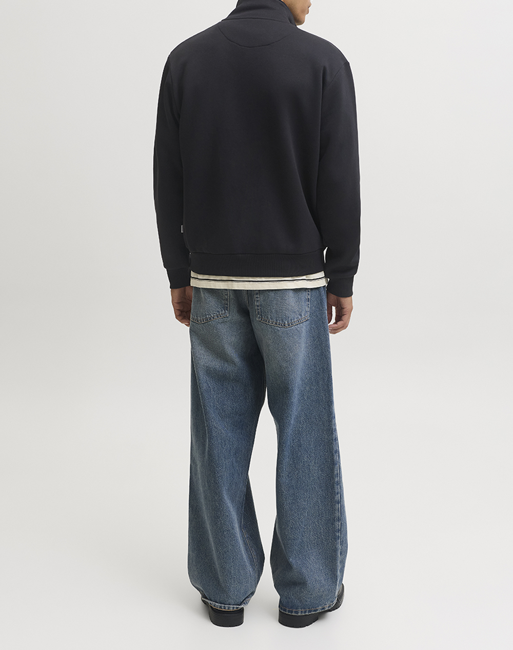 JACK&JONES JJEBRADLEY SWEAT ZIP HN NOOS