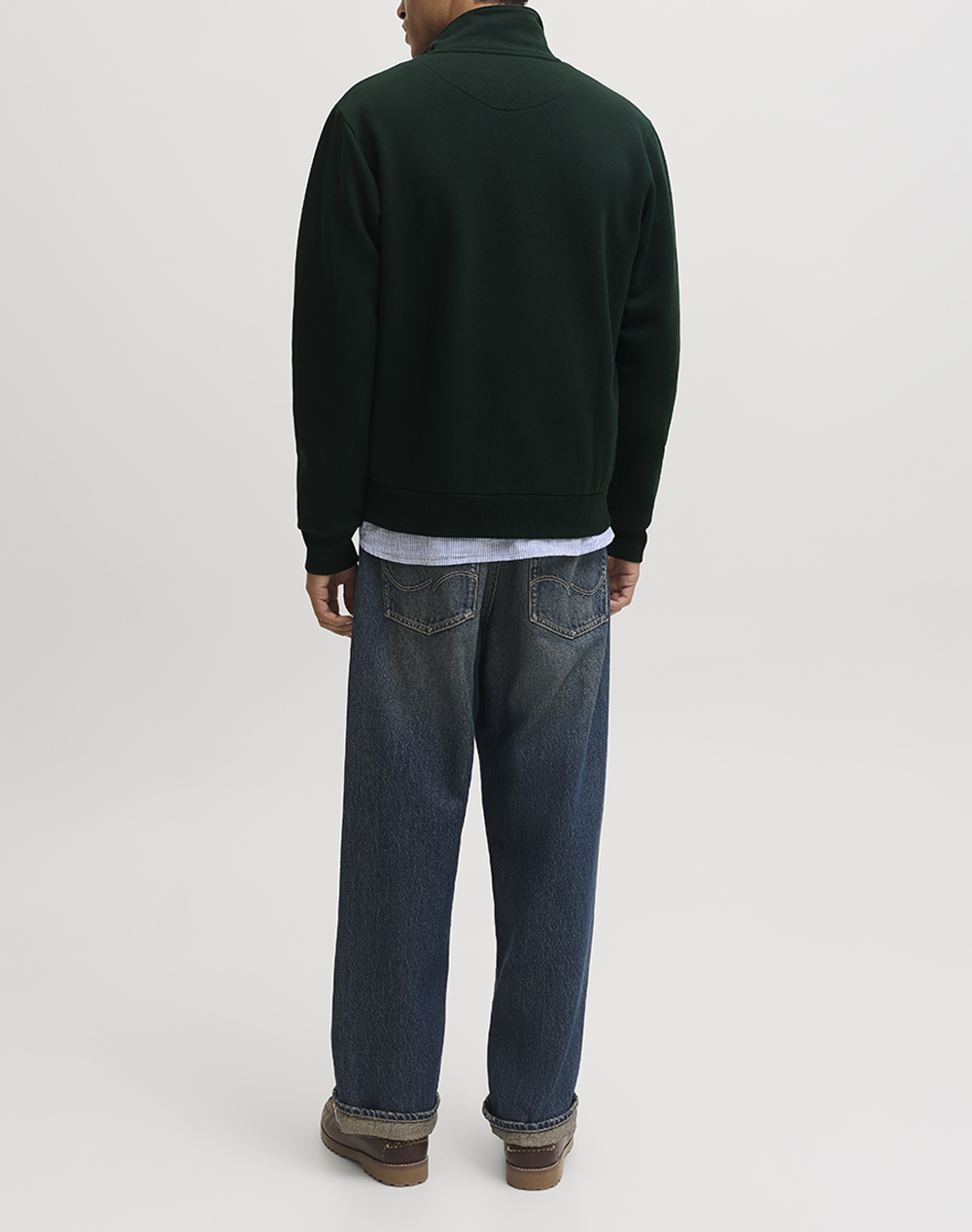 JACK&JONES JJEBRADLEY SWEAT ZIP HN NOOS