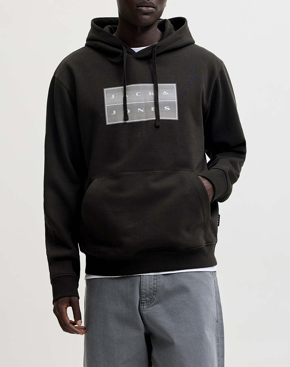 JACK&JONES JCOFUSION BOX SWEAT HOOD