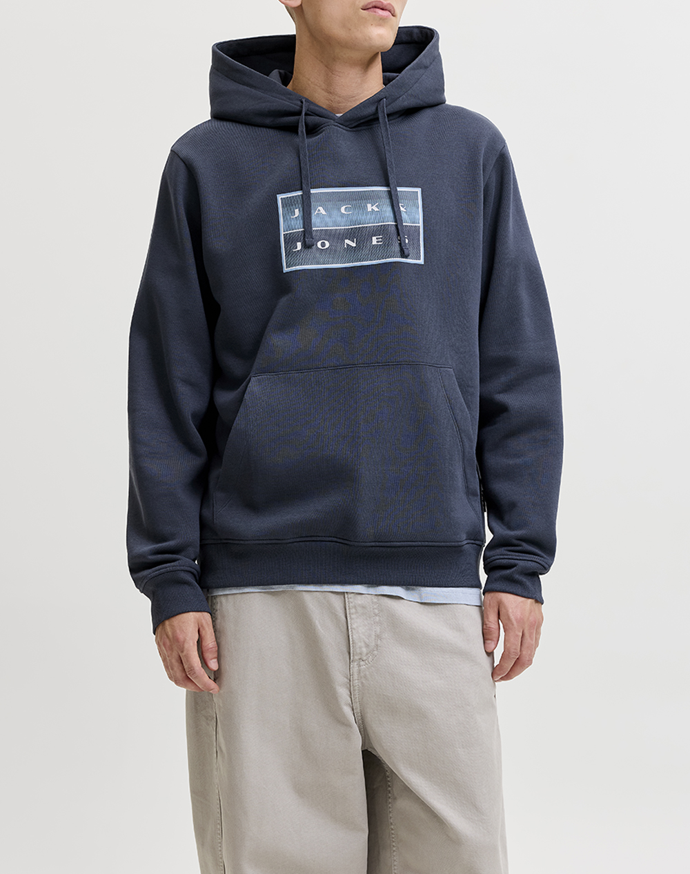 JACK&JONES JCOFUSION BOX SWEAT HOOD