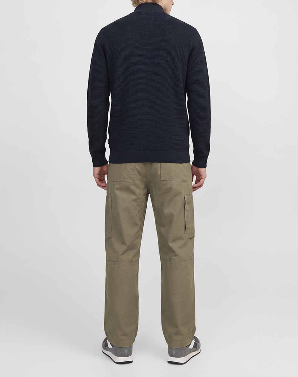 JACK&JONES JPRBLURYAN KNIT FULL ZIP CARDIGAN