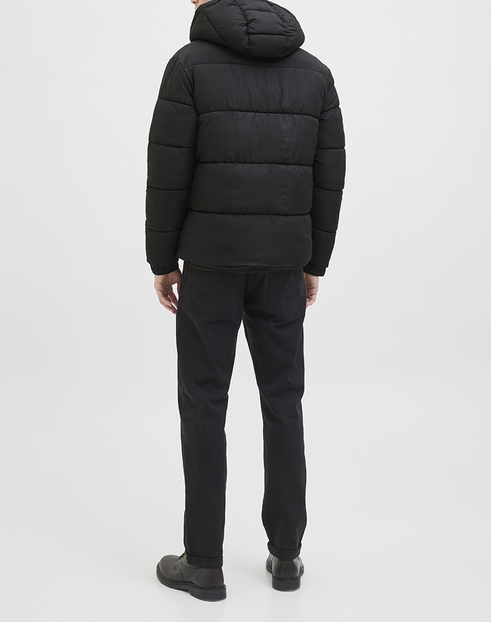 JJ REBEL JREBREBEL LOGO PUFFER HOOD