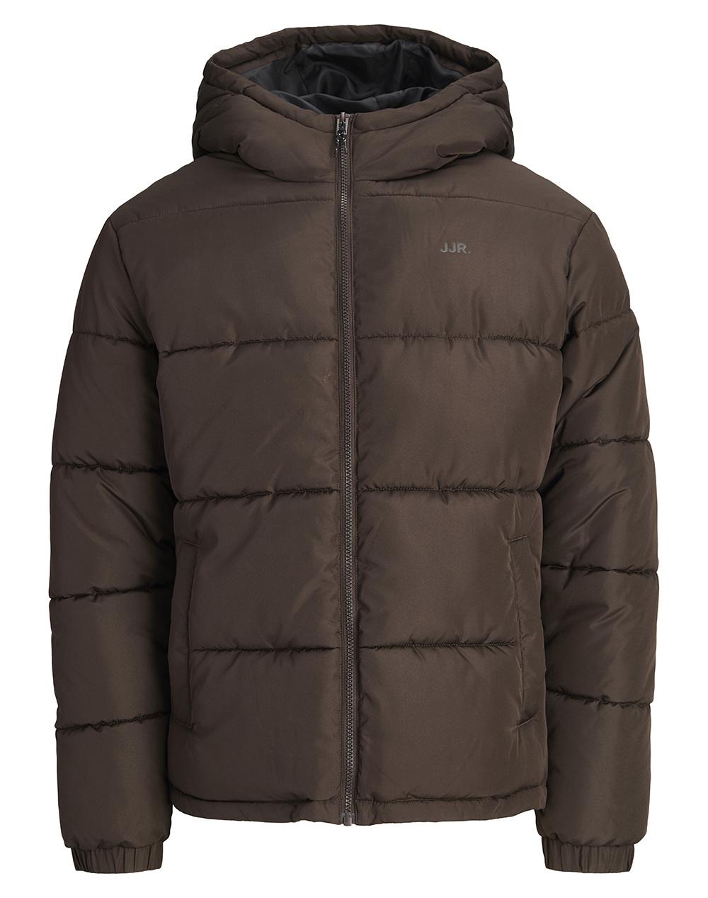 JJ REBEL JREBREBEL LOGO PUFFER HOOD