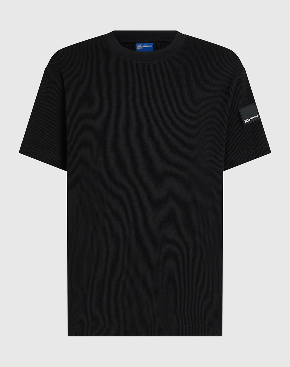 KARL LAGERFELD JEANS KLJ REG SS WAFFLE TEE