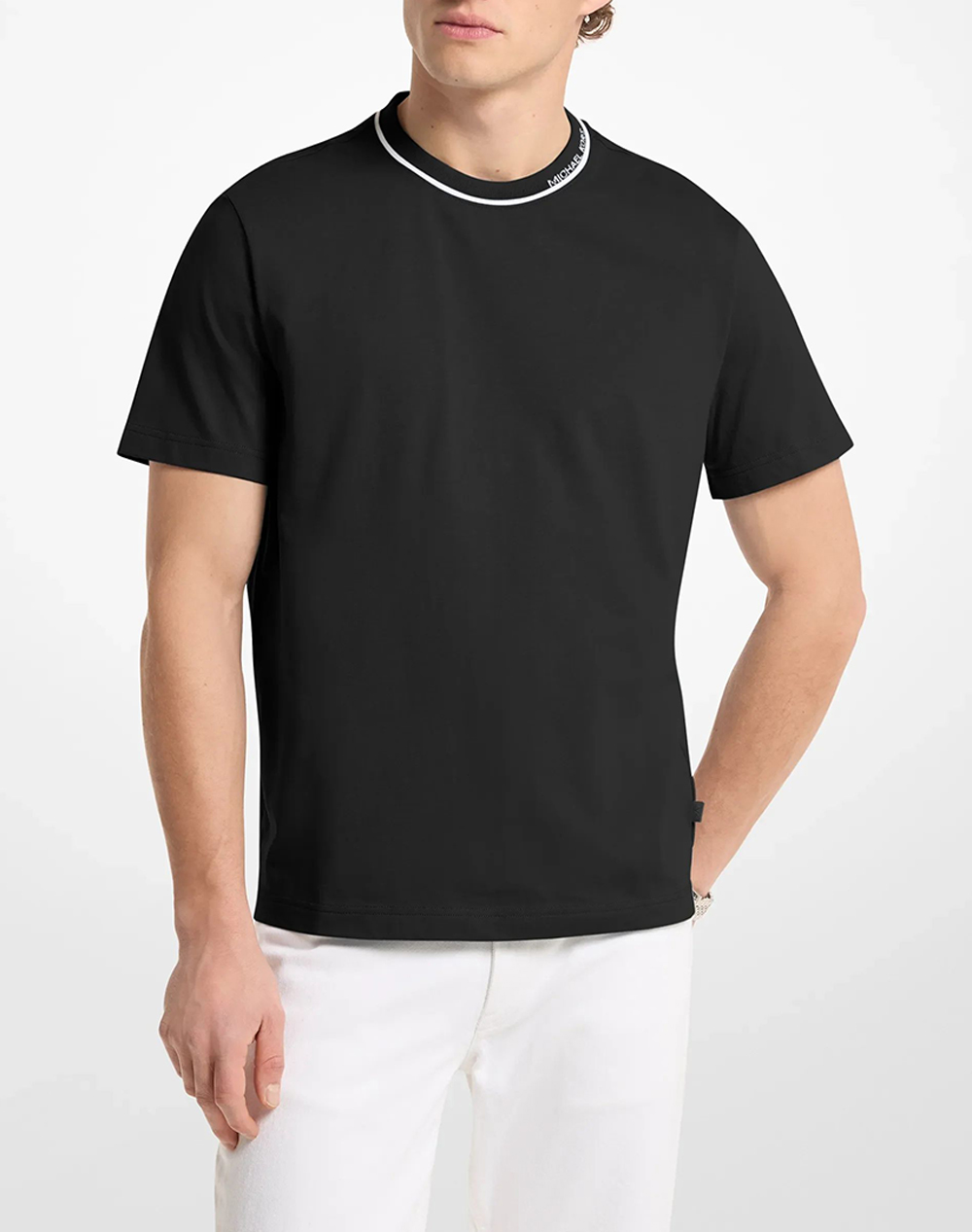 MICHAEL KORS CS652SN19P БЛУЗА С КЪСИ РЪКАВИ MICHAEL KORS MENS