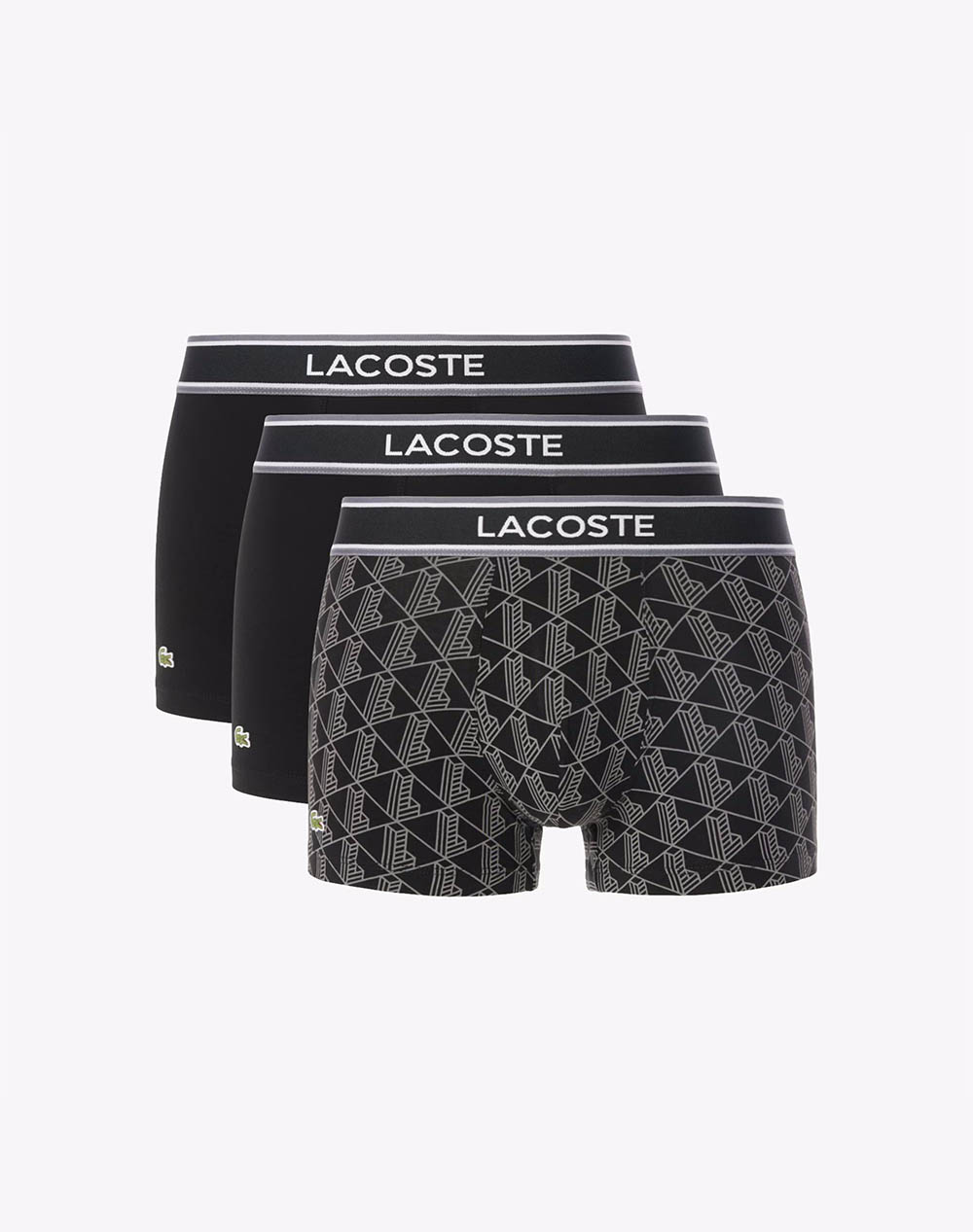 LACOSTE КОМПЛЕКТ 3 БЕЛЬО TRUNK UNDERWEAR TRUNK