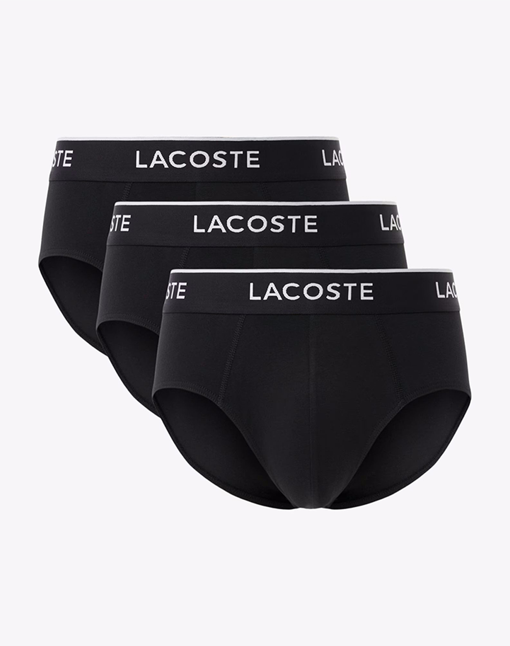 LACOSTE КОМПЛЕКТ 3 БЕЛЬО BRIEF UNDERWEAR BRIEFS