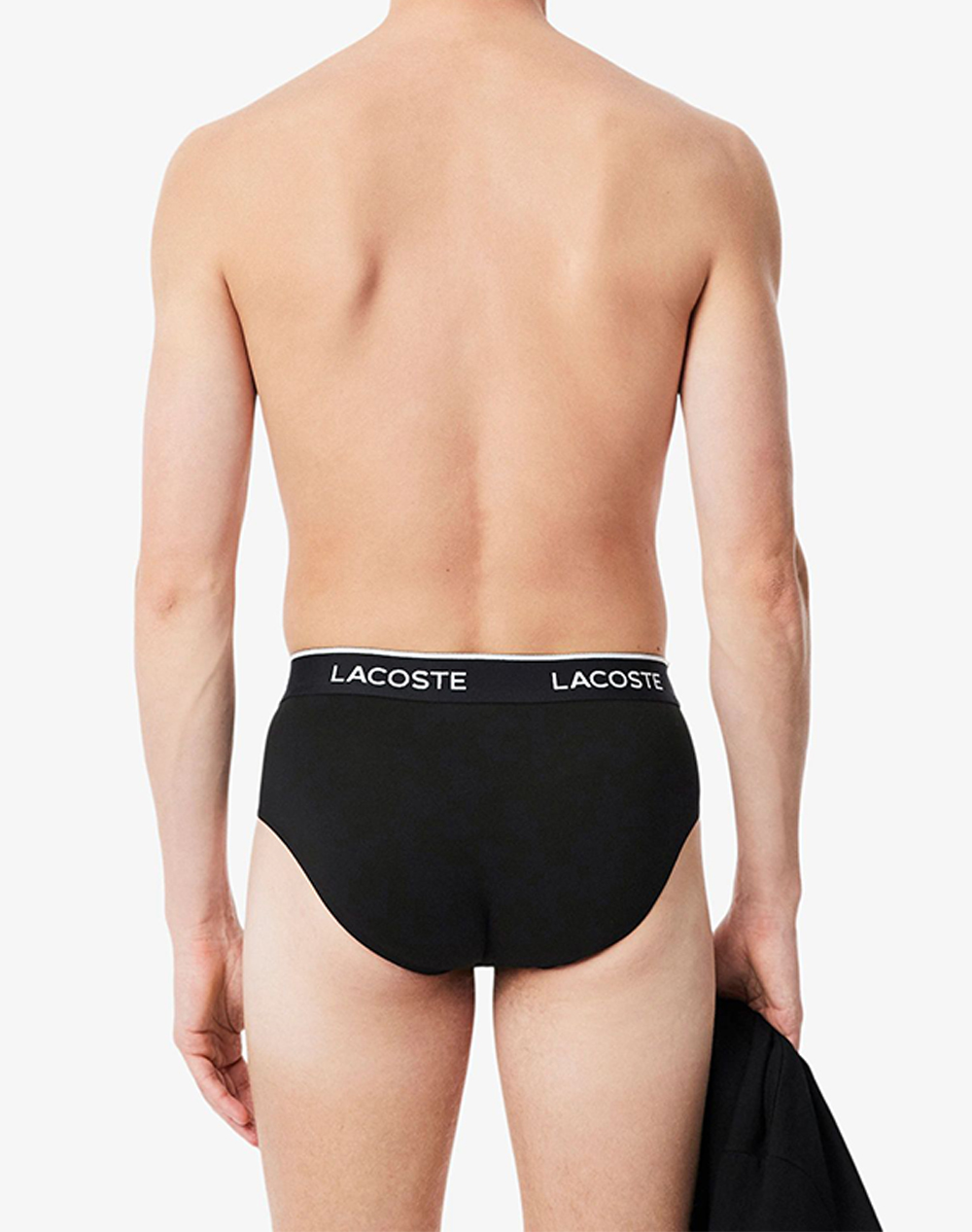 LACOSTE КОМПЛЕКТ 3 БЕЛЬО BRIEF UNDERWEAR BRIEFS