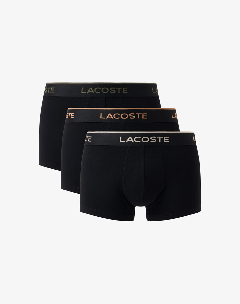 LACOSTE КОМПЛЕКТ 3 БЕЛЬО TRUNK UNDERWEAR TRUNK