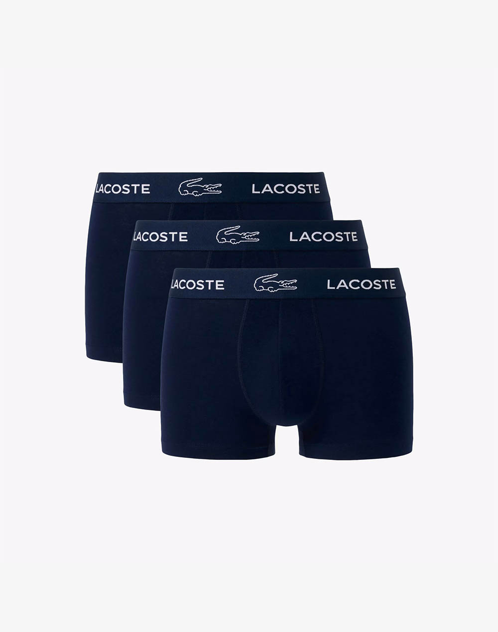LACOSTE КОМПЛЕКТ 3 БЕЛЬО TRUNK UNDERWEAR TRUNK