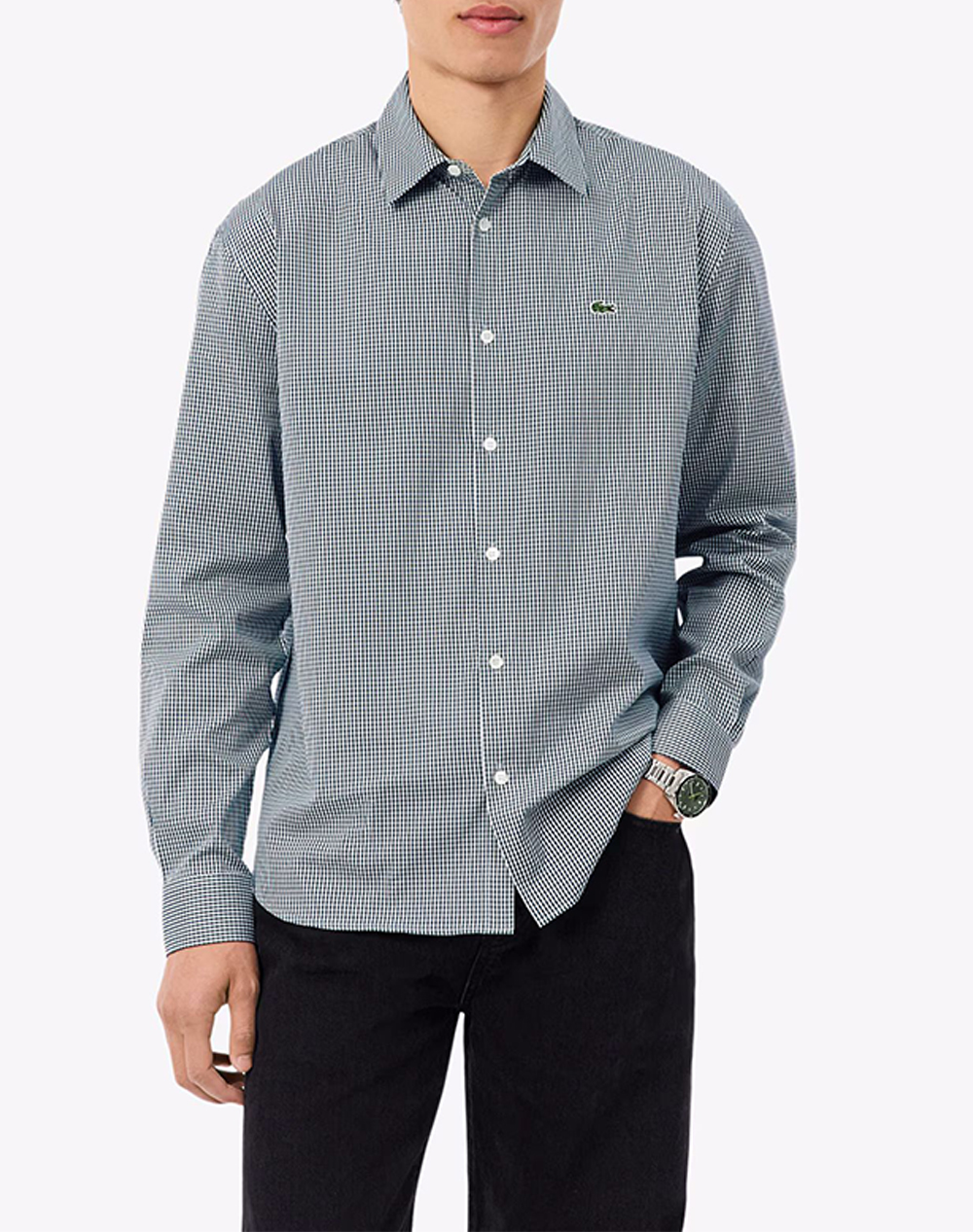 LACOSTE РИЗА С ДЪЛГИ РЪКАВИ WOVEN SHIRTS