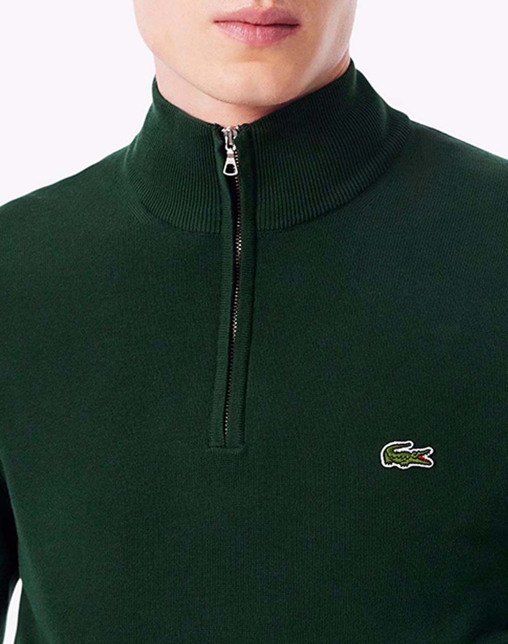 LACOSTE ПУЛОВЕР С ДЪЛЪГ РЪКАВ SWEATER
