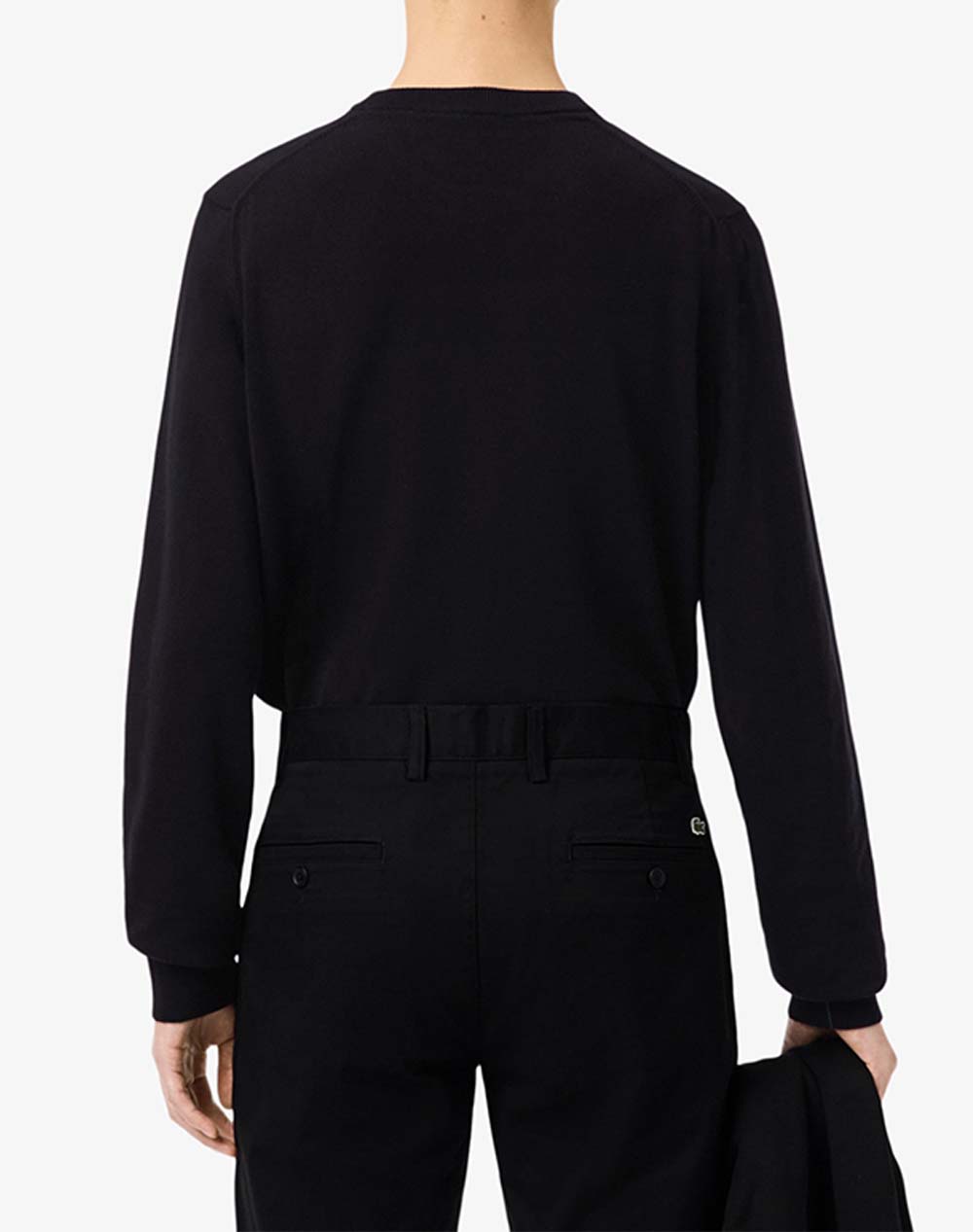 LACOSTE ПУЛОВЕР С ДЪЛЪГ РЪКАВ SWEATER