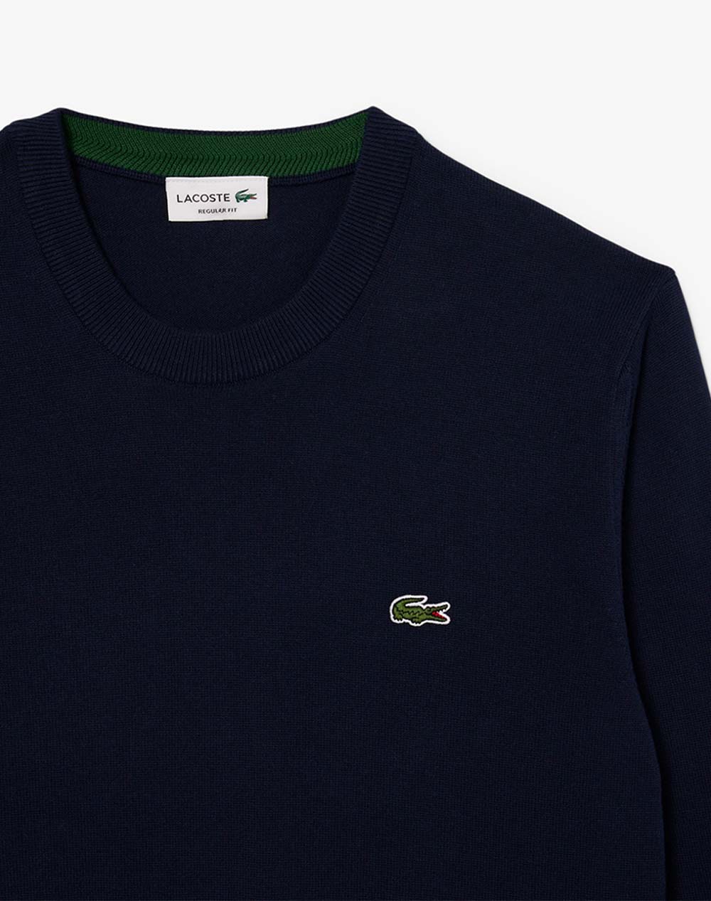 LACOSTE ПУЛОВЕР С ДЪЛЪГ РЪКАВ SWEATER