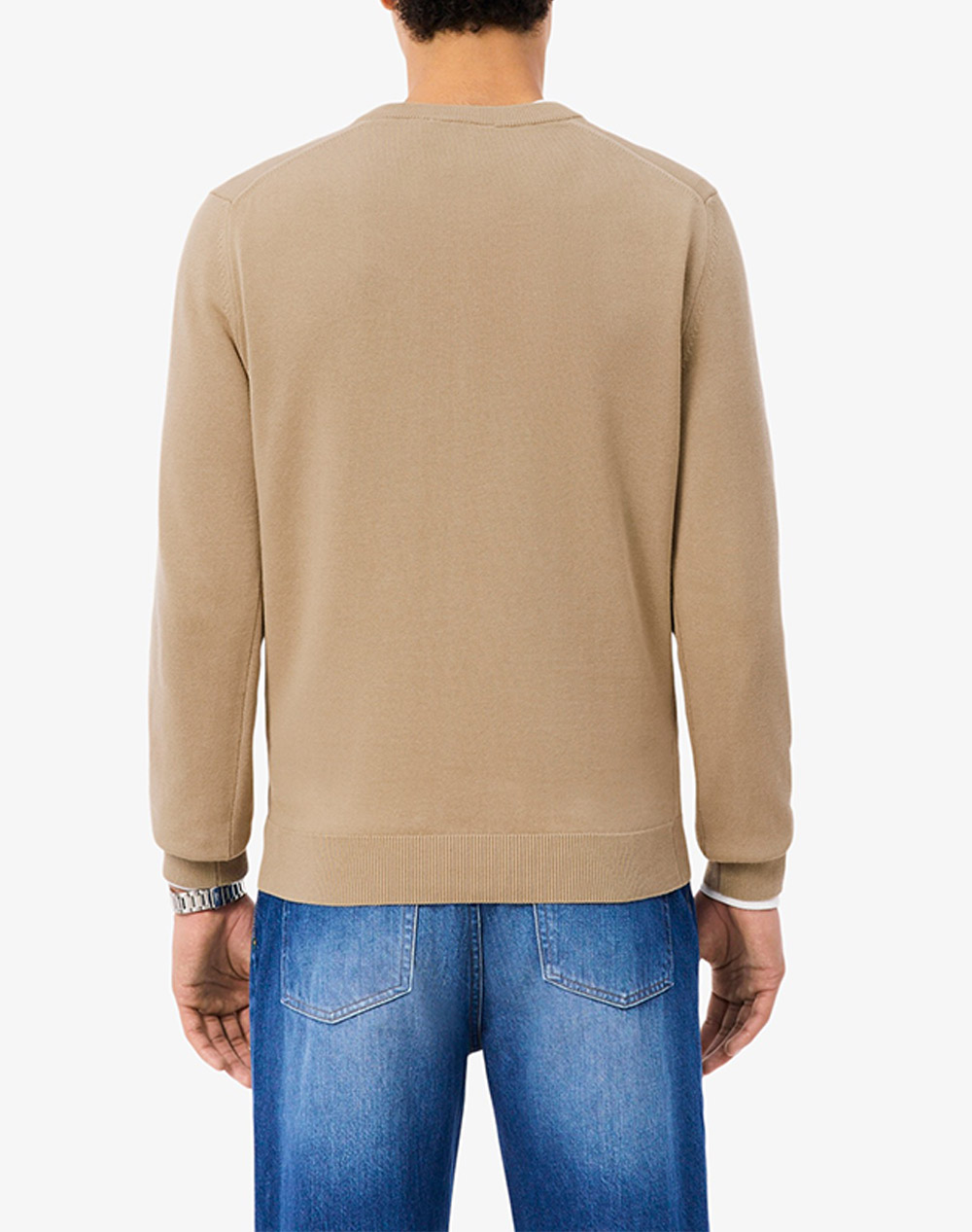 LACOSTE ПУЛОВЕР С ДЪЛЪГ РЪКАВ SWEATER