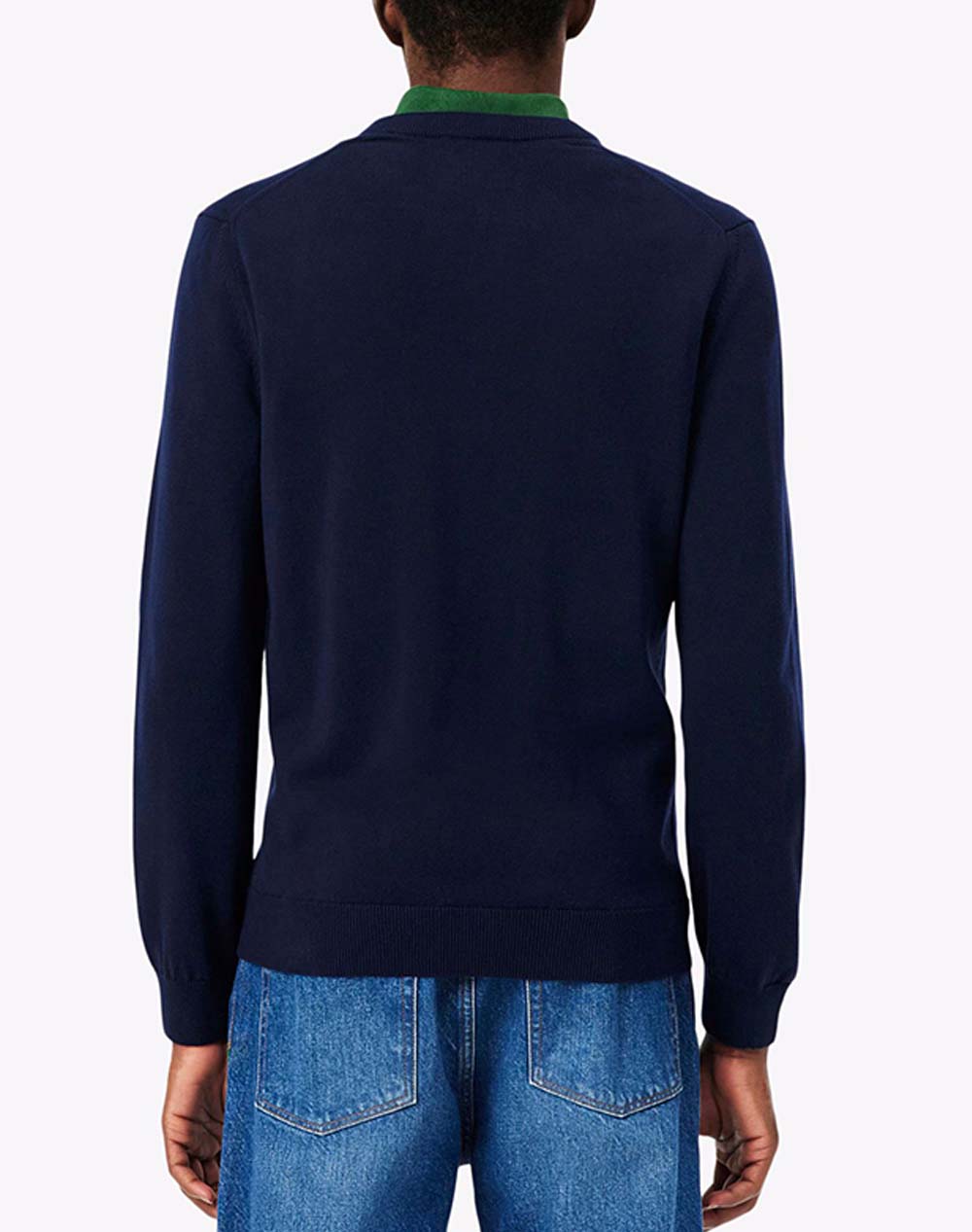 LACOSTE ПУЛОВЕР С ДЪЛЪГ РЪКАВ SWEATER