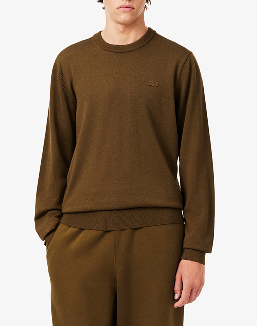 LACOSTE ПУЛОВЕР С ДЪЛЪГ РЪКАВ SWEATER